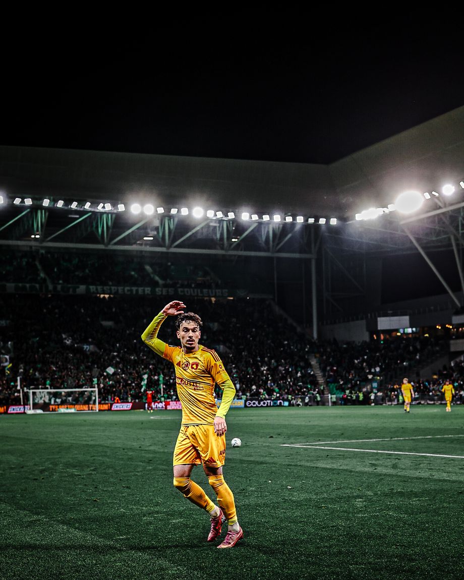 La touche — Football